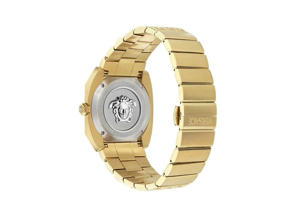 Versace Antares Quartz Watch, PVD Gold, Black, 44 x 41.5 mm, VE8F00424 - Image 3