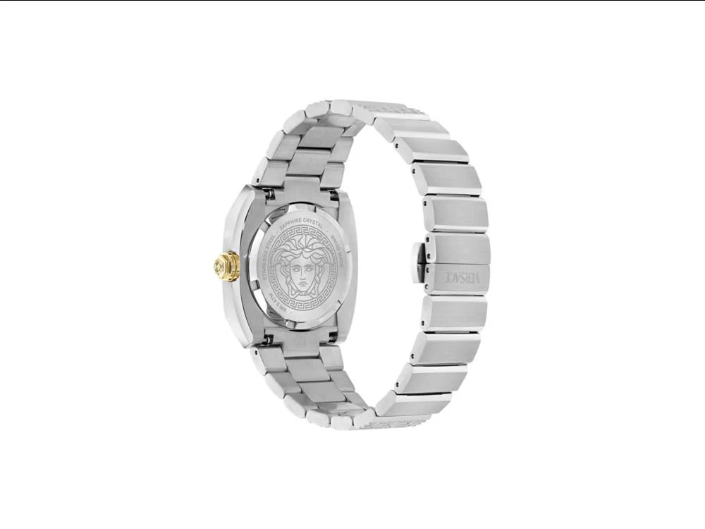Versace Antares Quartz Watch, Silver, 35 x 37 mm, Sapphire Crystal, VE0R00325 - Image 3
