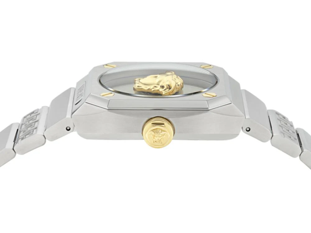 Versace Antares Quartz Watch, Silver, 35 x 37 mm, Sapphire Crystal, VE0R00325 - Image 4
