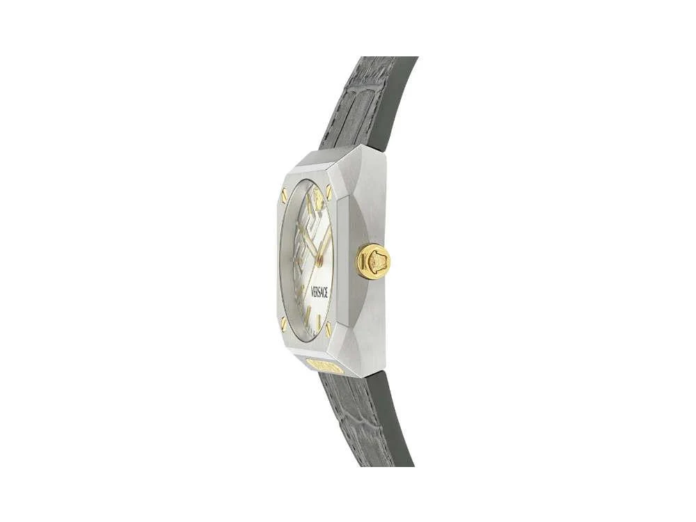Versace Antares Quartz Watch, Silver, 44 x 41.5 mm, Sapphire Crystal, VE8F00124 - Image 3