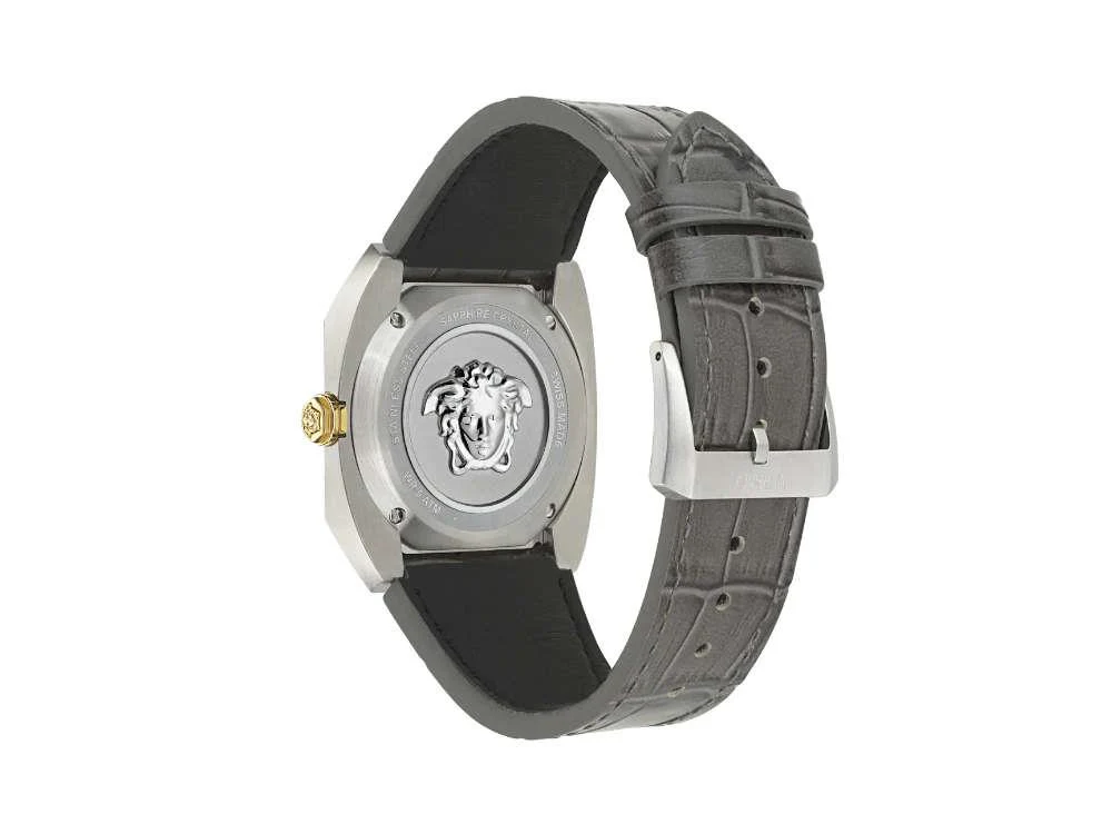 Versace Antares Quartz Watch, Silver, 44 x 41.5 mm, Sapphire Crystal, VE8F00124 - Image 4