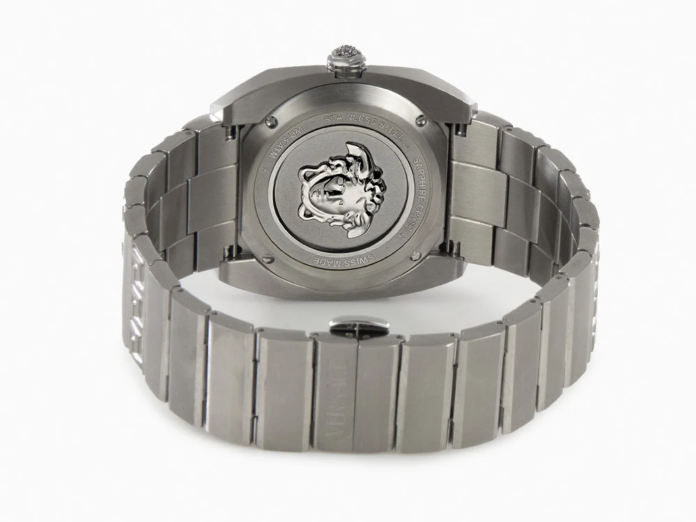 Versace Antares Quartz Watch, Titanium, Grey, 44 x 41.5 mm, VE8F00524 - Image 3