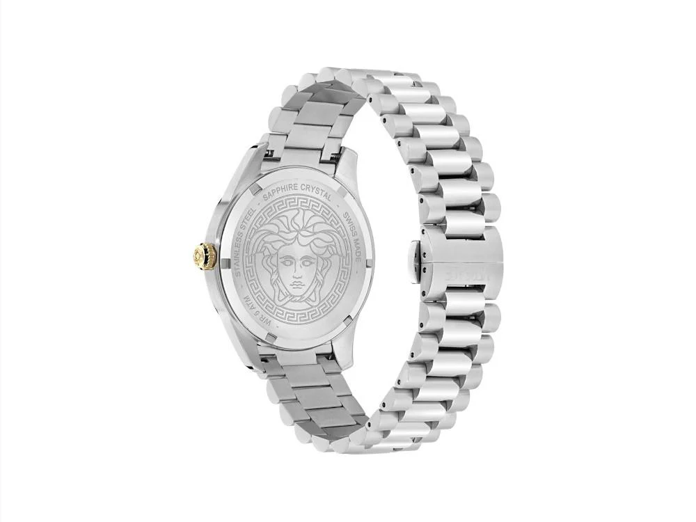Versace Apodis Quartz Watch, Blue, 41 mm, VE0U00125 - Image 4