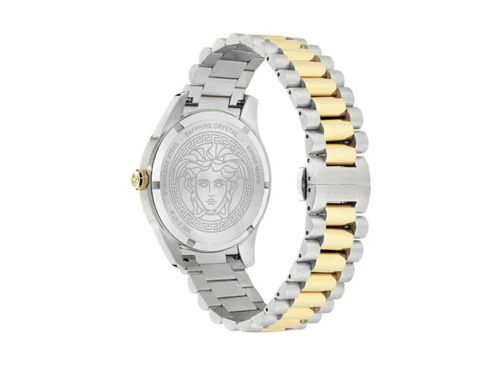 Versace Apodis Quartz Watch, Silver, 41 mm, VE0U00325 - Image 4