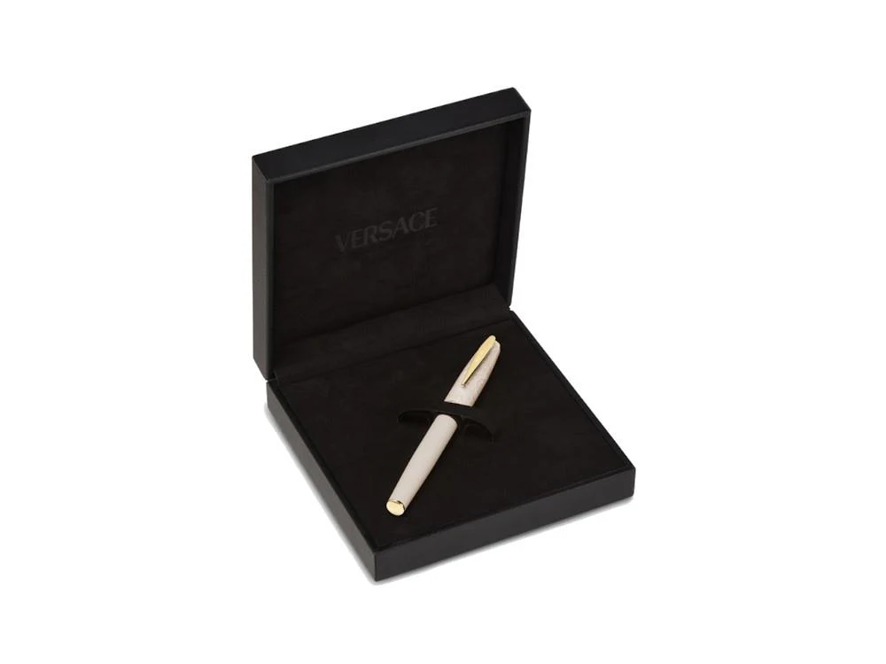 Versace Barocco Rollerball pen, Resin, Pink, Gold plated, VRAD00324 - Image 4