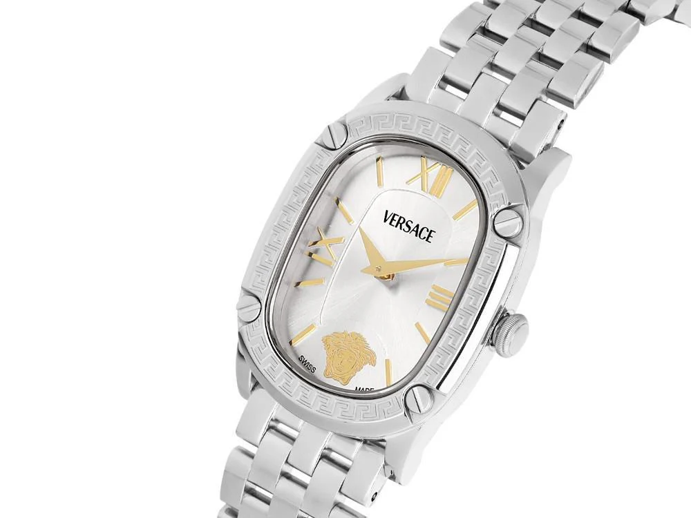 Versace Couture Quartz Watch, Silver, 40 mm, Sapphire Crystal, VE1B01125 - Image 3