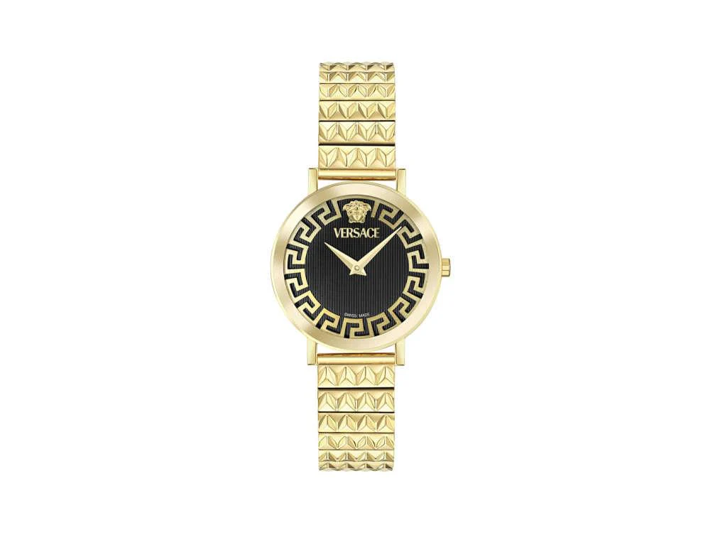 Versace Daedalus Quartz Watch, Black, 35 mm, Sapphire Crystal, VE9A00524 - Image 2