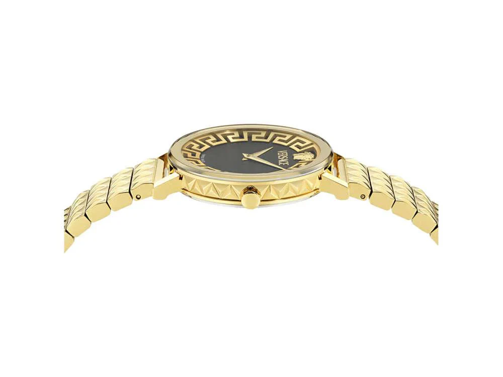 Versace Daedalus Quartz Watch, Black, 35 mm, Sapphire Crystal, VE9A00524 - Image 4