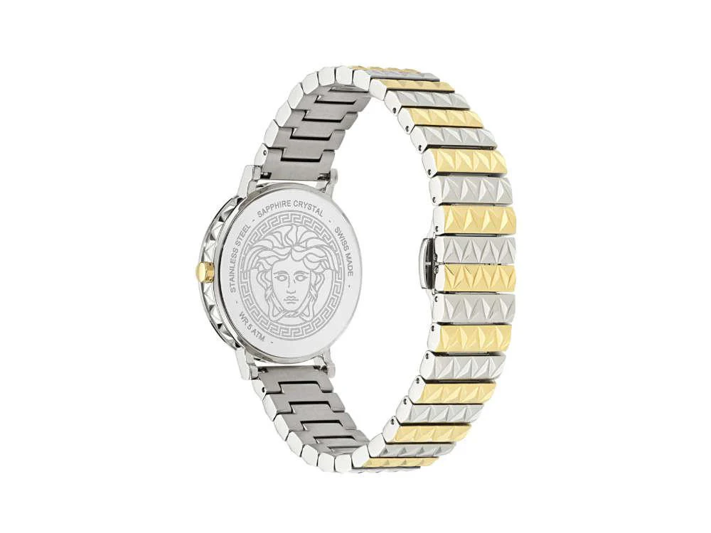 Versace Daedalus Quartz Watch, Green, 35 mm, Sapphire Crystal, VE9A00424 - Image 3