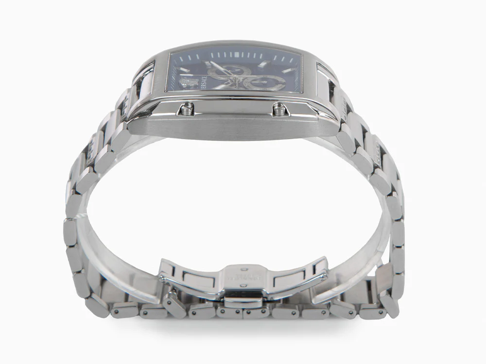 Versace Dominus Quartz Watch, Blue, 42 x 49.50 mm, Sapphire Crystal, VE6H00423 - Image 6