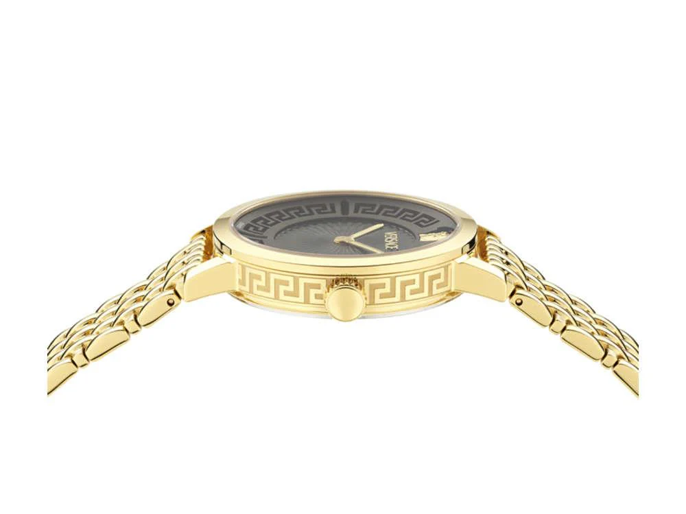 Versace Greca Fortuna Quartz Watch, PVD Gold, Black, 35 mm, VE0A00525 - Image 4
