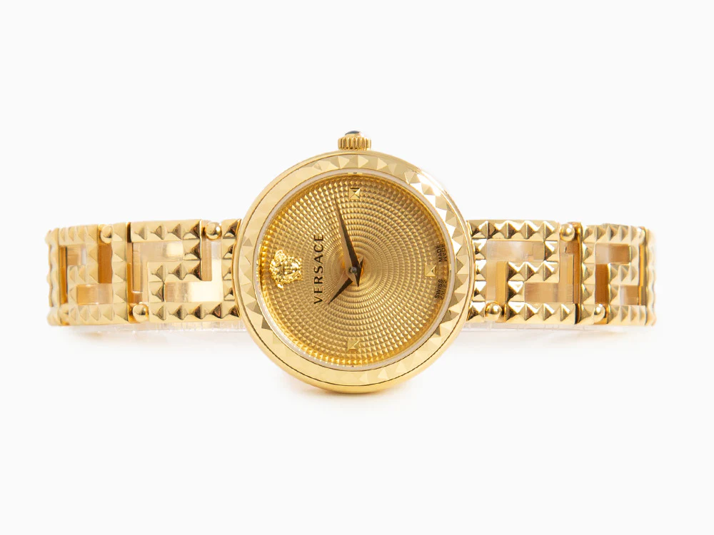 Versace Greca Goddess Quartz Watch, PVD Gold, Golden, 28 mm, VE7A00323 - Image 7
