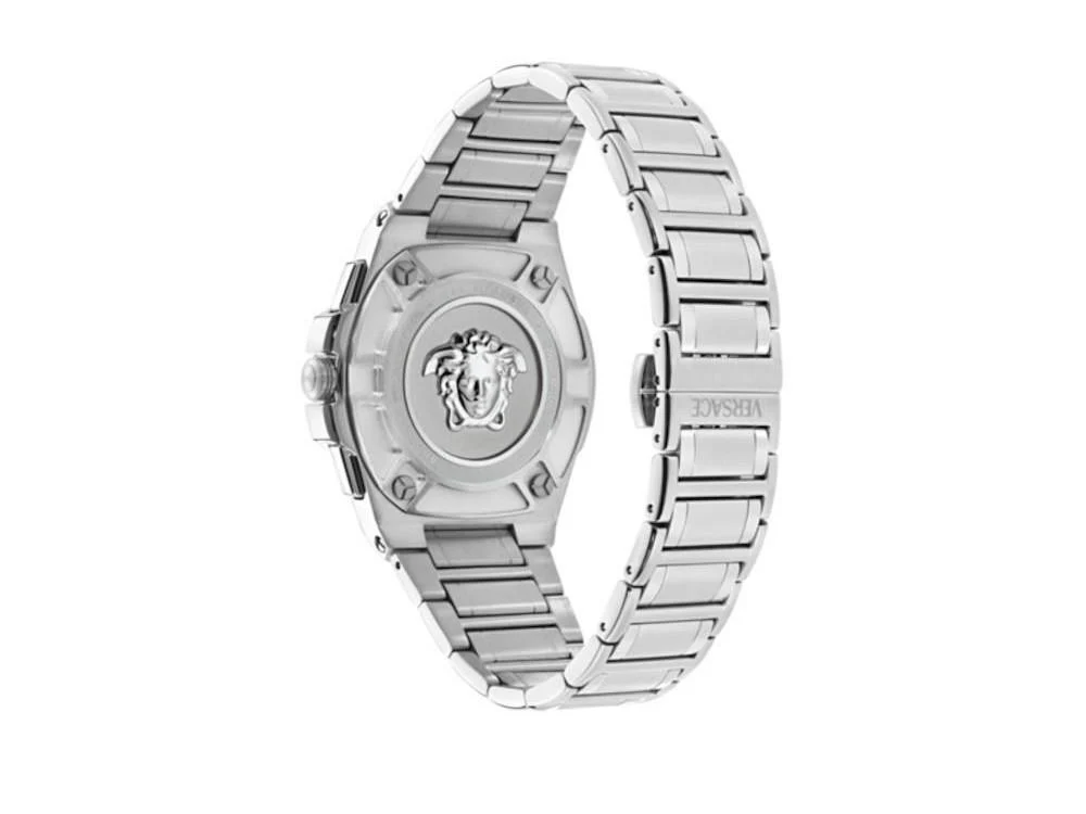 Versace Greca Reaction Quartz Watch, Blue, 43 mm, , VE5N00326 - Image 3