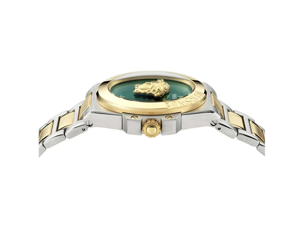 Versace HerA Quartz Watch, Green, 37 mm, Sapphire Crystal, VE8D00524 - Image 4