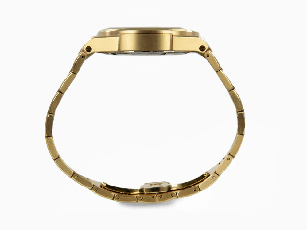 Versace HerA Quartz Watch, PVD Gold, Black, 37 mm, Sapphire Crystal, VE8D00624 - Image 6