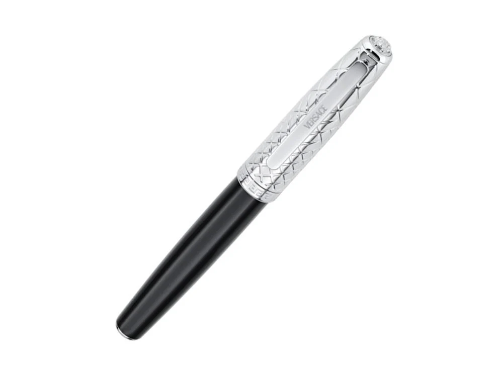Versace Honos Rollerball pen, Resin, Black, VRTC00124 - Image 2