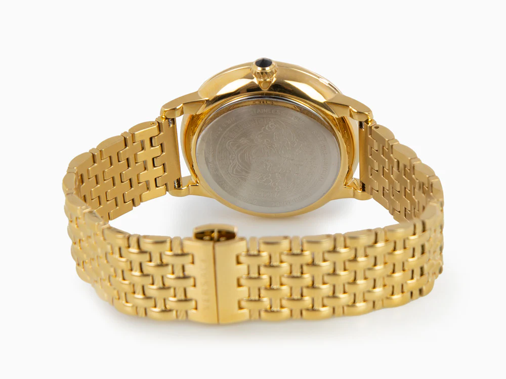 Versace Medusa Alchemy Quartz Watch, PVD Gold, Golden, 38 mm, VE6F00623 - Image 3