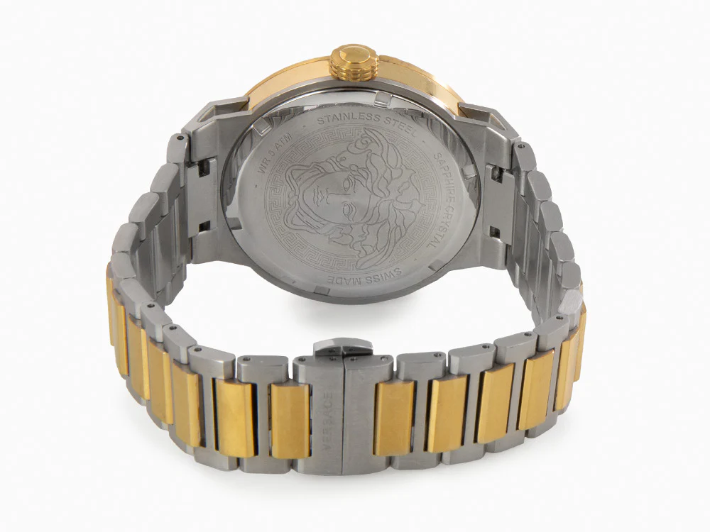 Versace Medusa Infinite Quartz Watch, Brown, 47 mm, Sapphire Crystal, VE7E00423 - Image 3