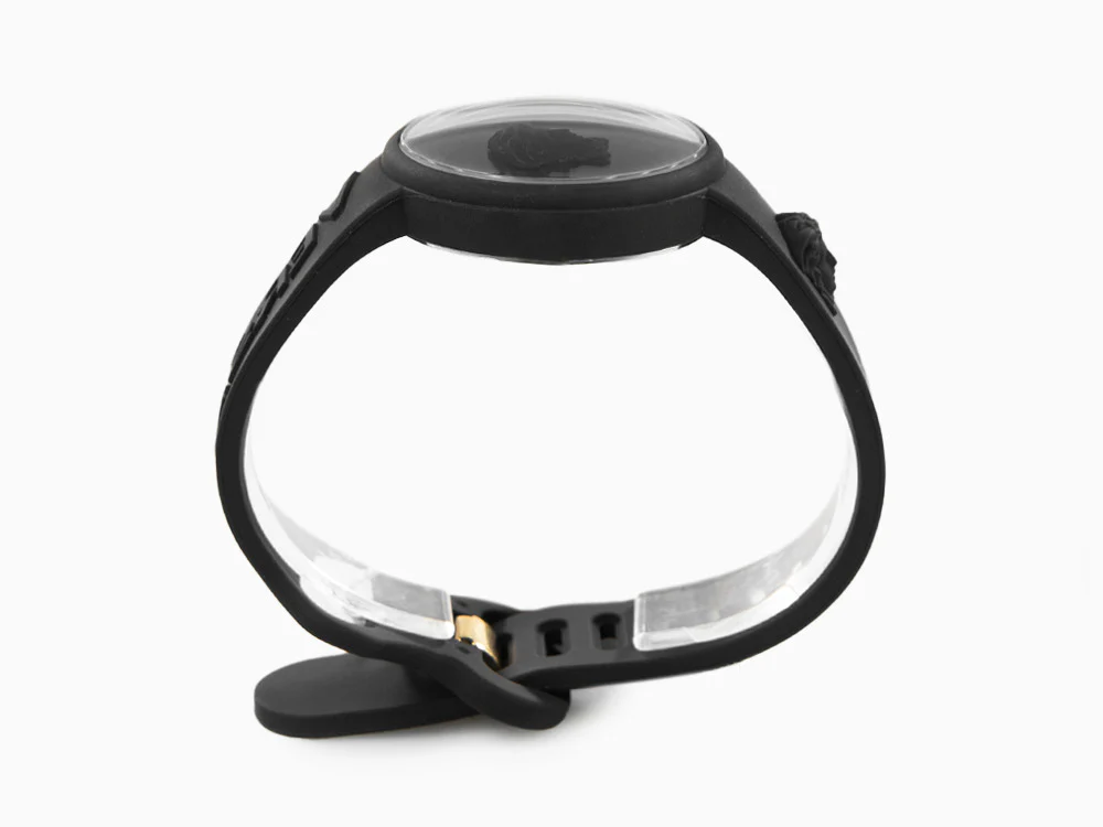 Versace Medusa Pop Quartz Watch, Silicon, Black, 39 mm, VE6G00223 - Image 6