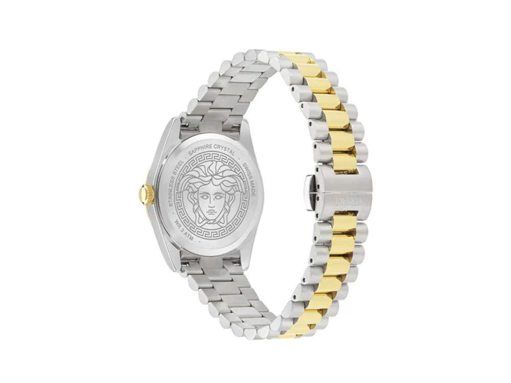 Versace Millenyium Quartz Watch, Blue, 32 mm, Sapphire Crystal, VE0E00325 - Image 3