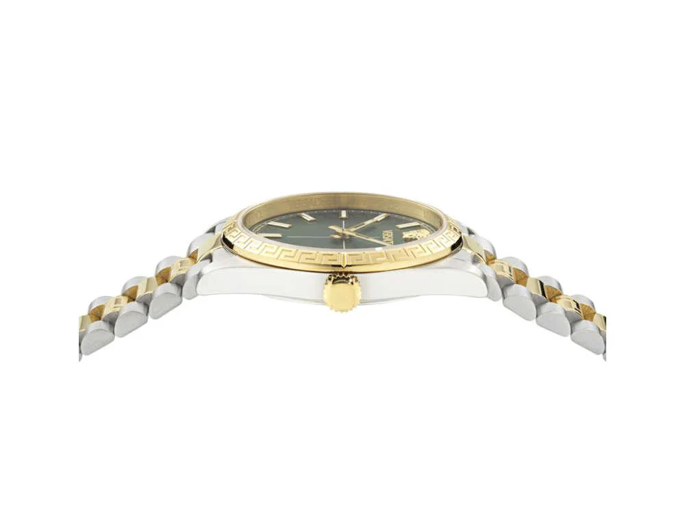 Versace Millenyium Quartz Watch, Green, 32 mm, Sapphire Crystal, VE0E00425 - Image 4
