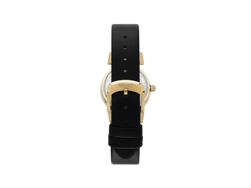 Versace Mini Vanity Restyling Quartz Watch, Black, 28 mm, VEGFA0125 - Image 3