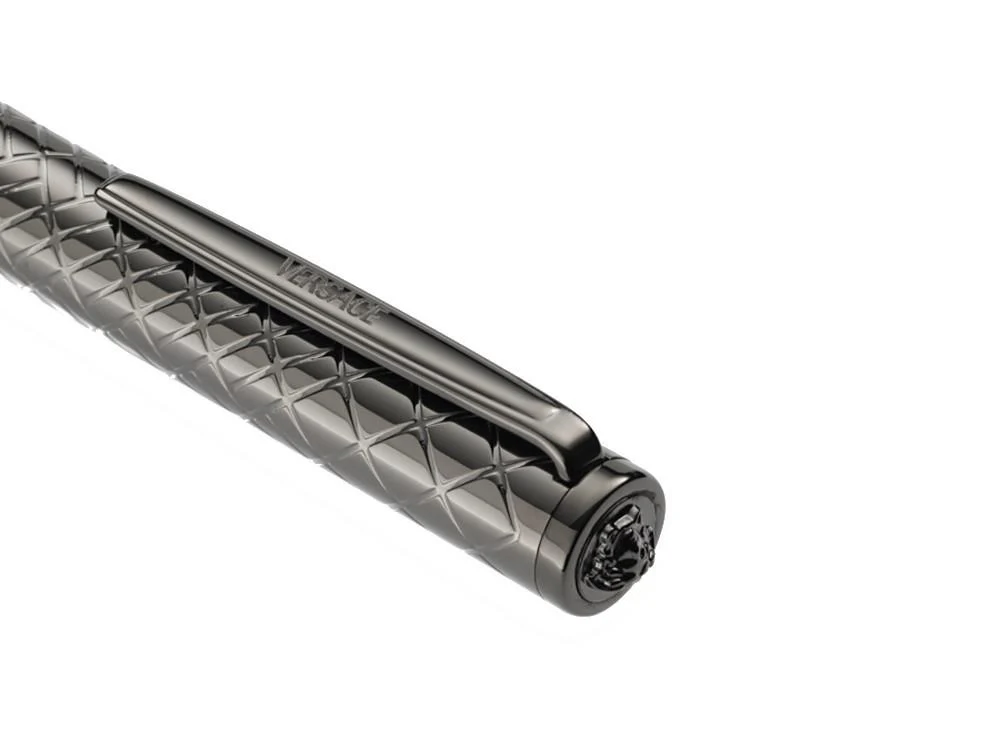 Versace Reve Ballpoint pen, Steel, Black, VRSC00524 - Image 3
