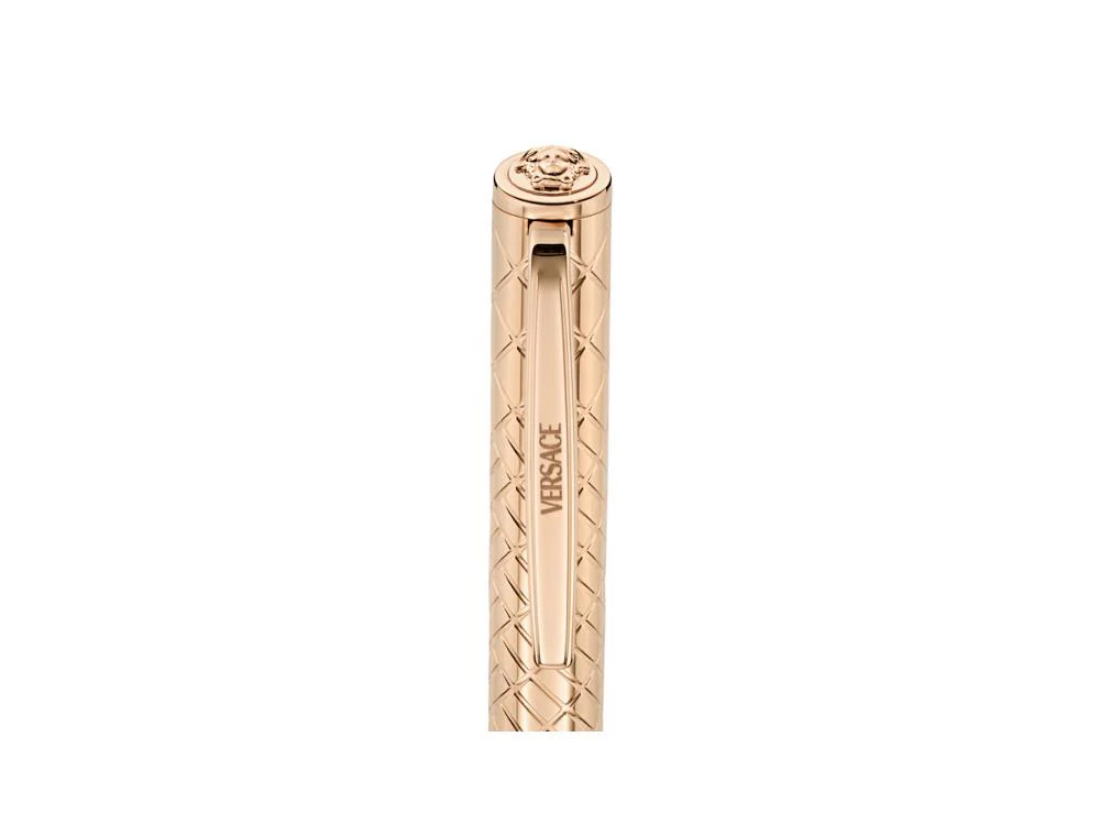 Versace Reve Ballpoint pen, Steel, Rose Gold, VRSC00424 - Image 4