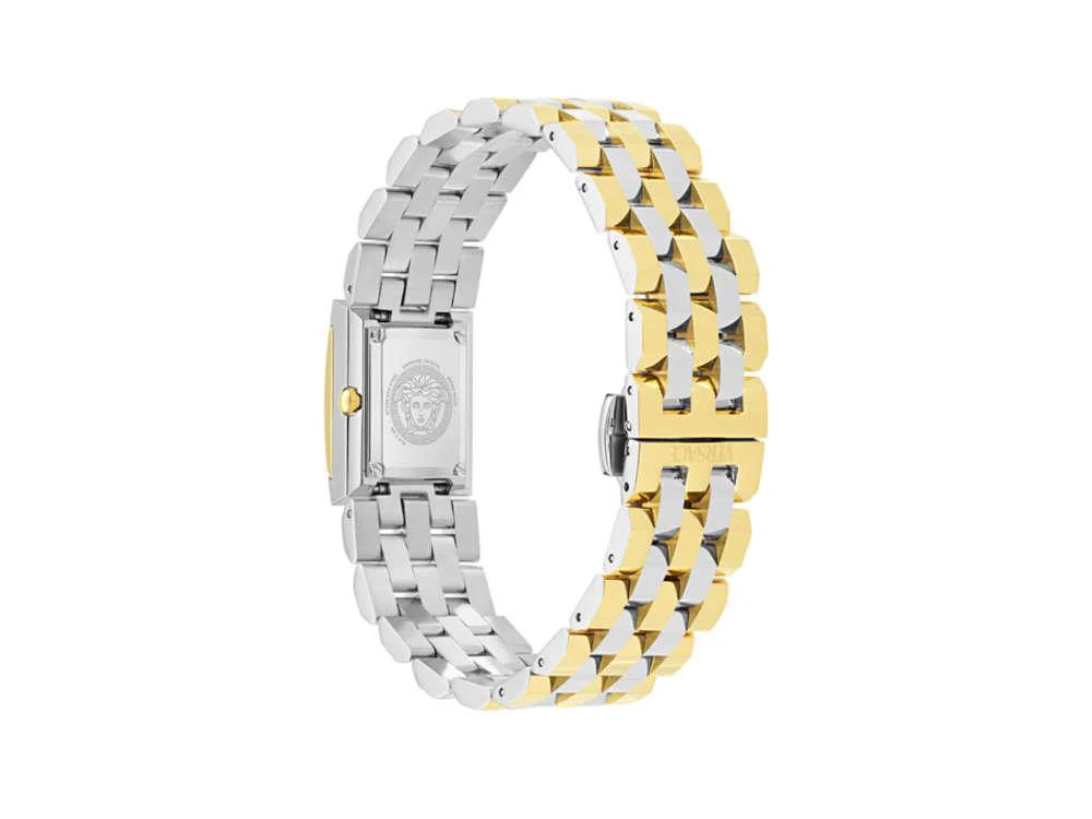 Versace Reveal Quartz Watch, PVD Gold, Green, 18mm x 25 mm, VE0C00125 - Image 3