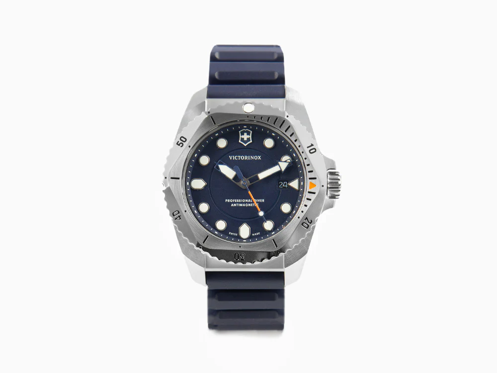 Victorinox Dive Pro Quartz Watch, Blue, 43 mm, V241991 - Image 2