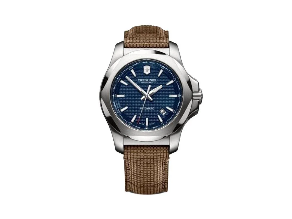 Victorinox I.N.O.X. Automatic Watch, Steel, Blue, 43 mm, 20 atm, V241834