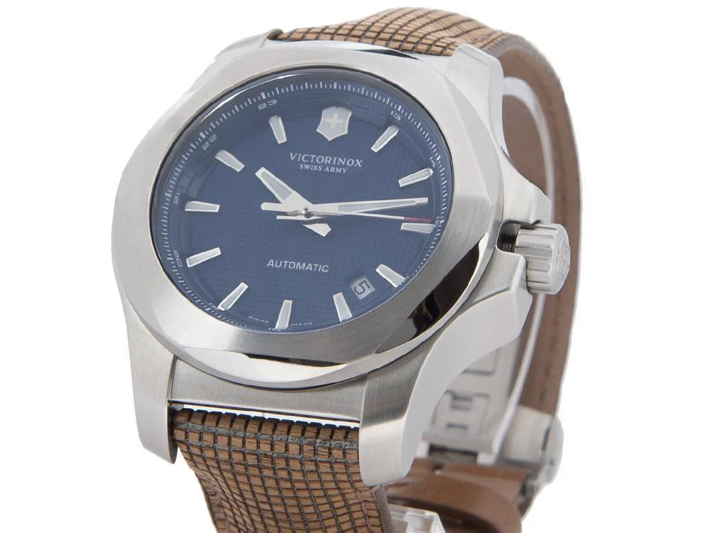 Victorinox I.N.O.X. Automatic Watch, Steel, Blue, 43 mm, 20 atm, V241834 - Image 6