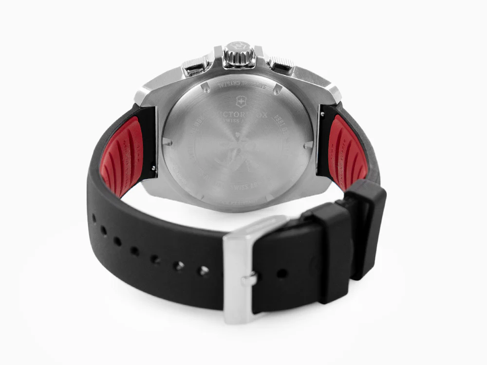 Victorinox I.N.O.X. Chrono Quartz Watch, Black, 43 mm, V241983 - Image 3