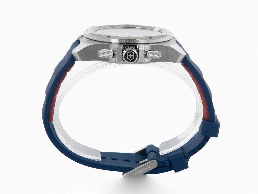 Victorinox I.N.O.X. Chrono Quartz Watch, Blue, 43 mm, V241984 - Image 5