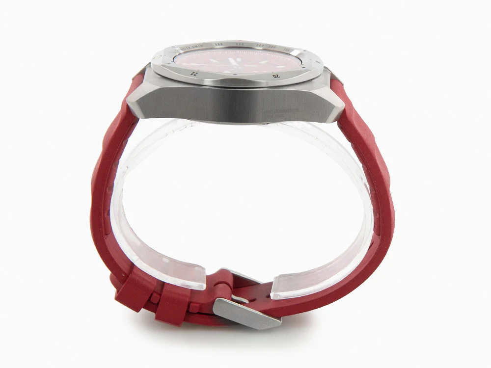 Victorinox I.N.O.X. Chrono Quartz Watch, Red, 43 mm, V241986 - Image 6