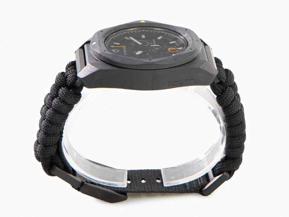 Victorinox I.N.O.X. ChronoQuartz Watch, Carbon, Black, 43 mm, V241989.1 - Image 6