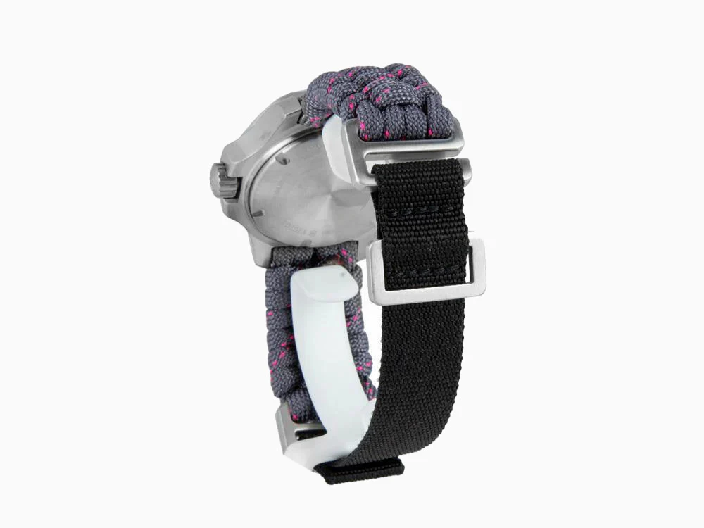 Victorinox I.N.O.X. Ladies Quartz Watch, Stainless Steel, Grey, 37 mm, Paracord - Image 3