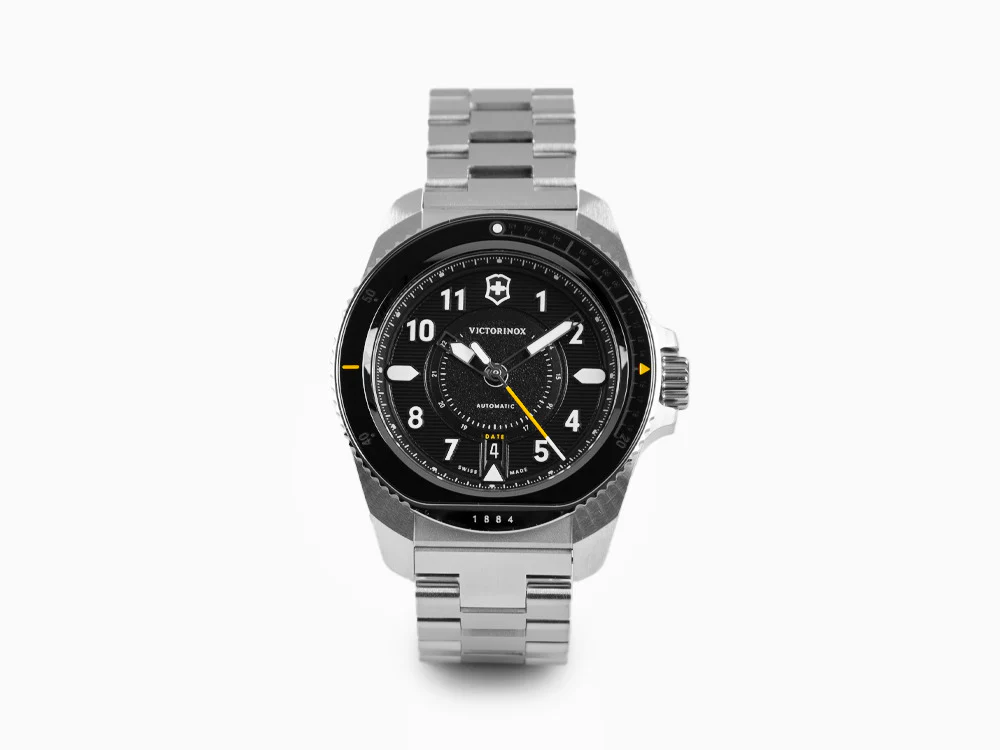 Victorinox Journey 1884 Automatic Watch, Black, 43 mm, 20 atm, V241981 - Image 2