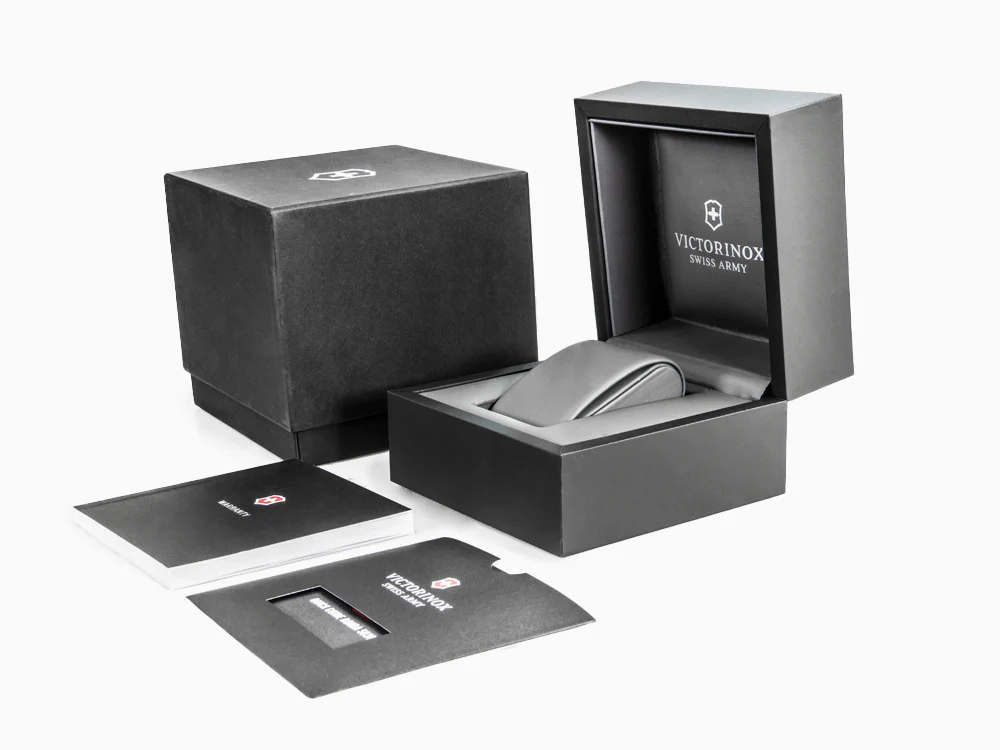 Victorinox Journey 1884 Automatic Watch, Black, 43 mm, 20 atm, V241981 - Image 8