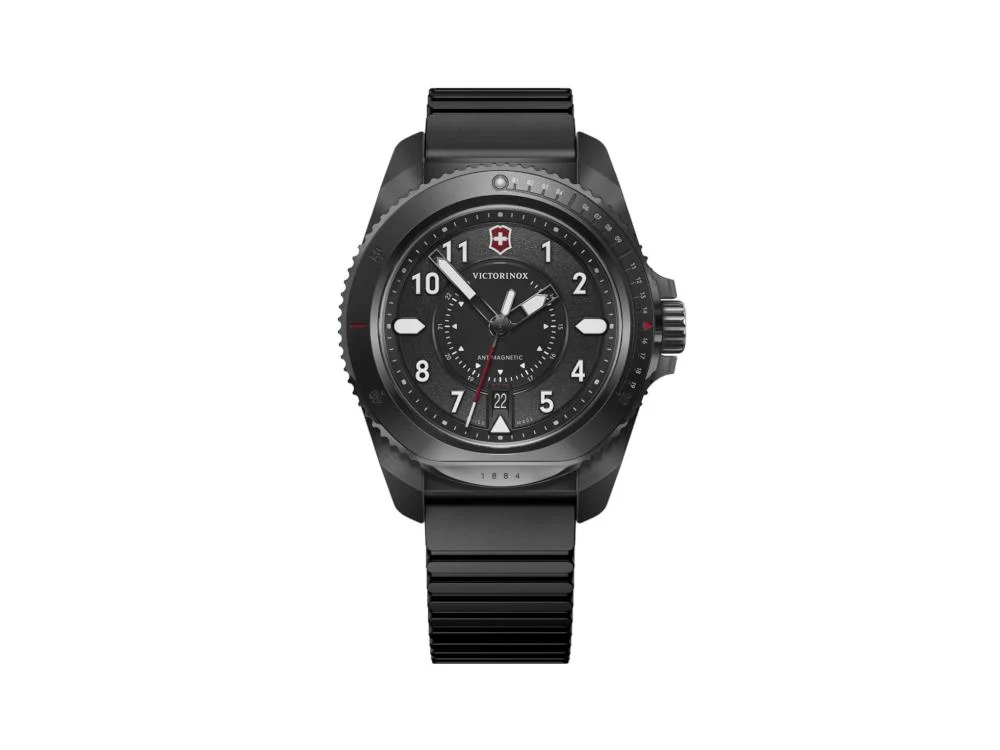 Victorinox Journey 1884 Quartz Watch, Black, 43 mm, V241982