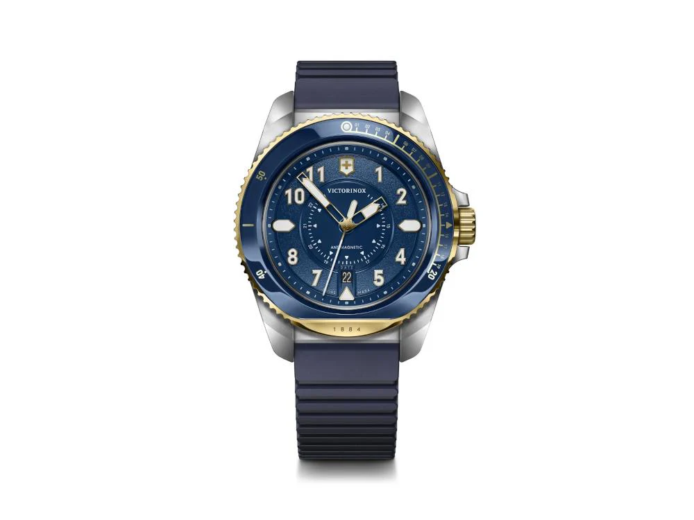 Victorinox Journey 1884 Quartz Watch, Blue, 43 mm, PVD, V242013 - Image 2