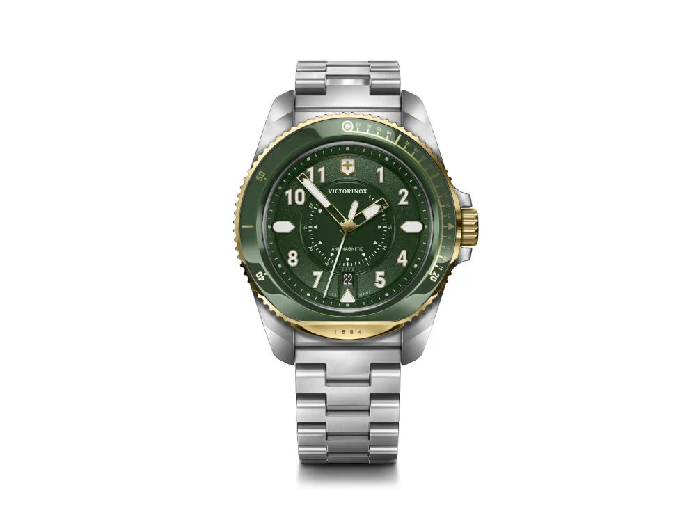 Victorinox Journey 1884 Quartz Watch, Green, 43 mm, PVD, V242012 - Image 2