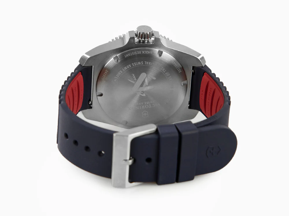 Victorinox Journey Quartz Watch, Stainless Steel 316L, Blue, 43 mm, V241975 - Image 3