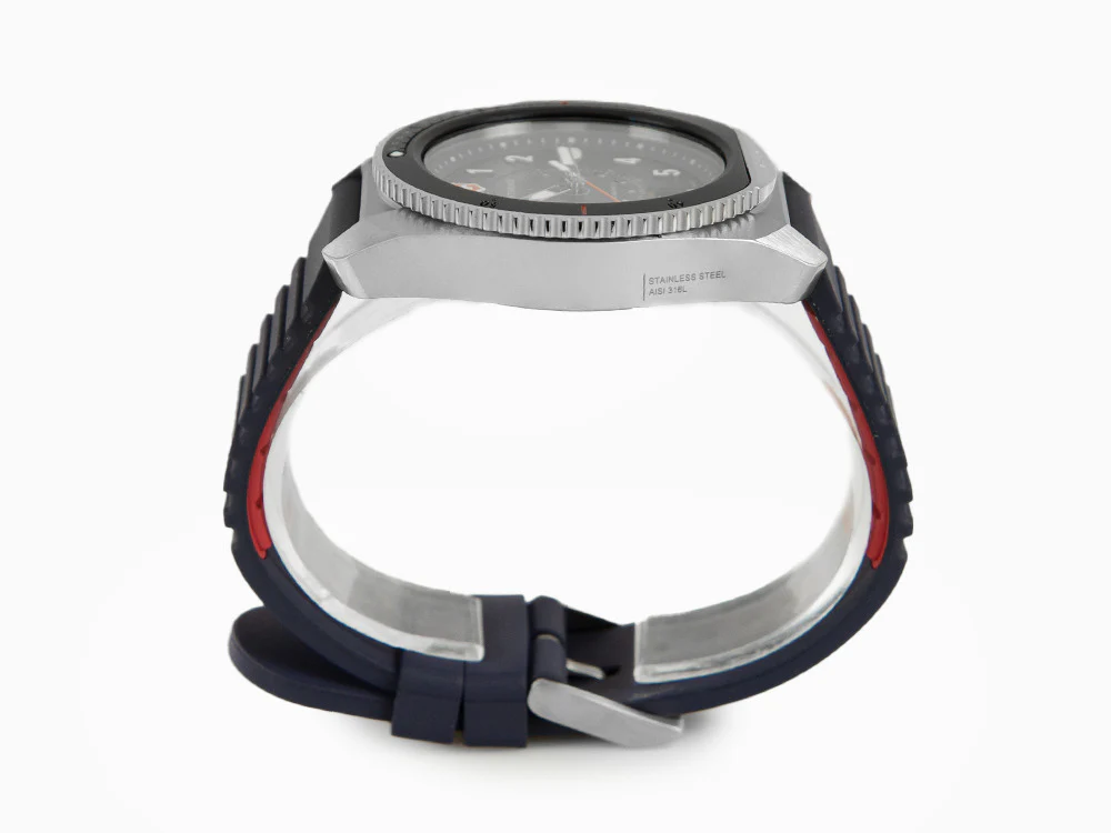 Victorinox Journey Quartz Watch, Stainless Steel 316L, Blue, 43 mm, V241975 - Image 6
