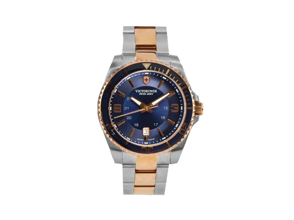 Victorinox Maverick Quartz Watch, Blue, 43mm, Stainless steel, V241950 - Image 2