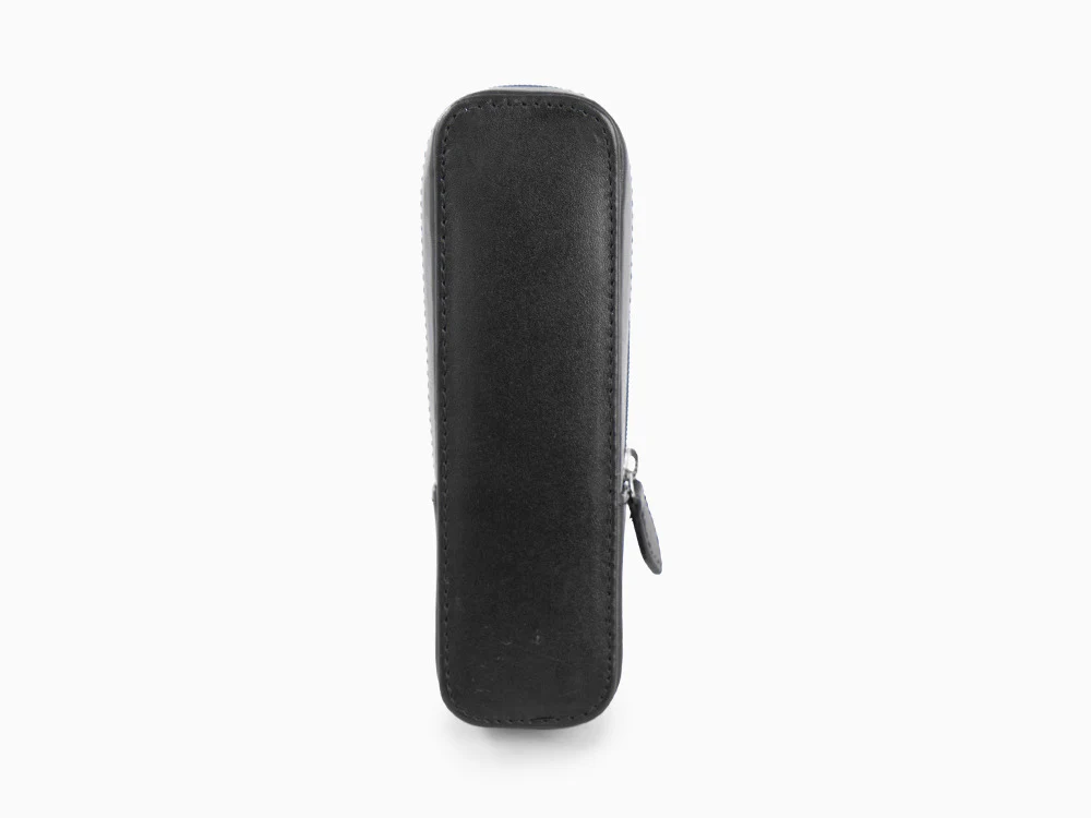 Visconti Accesorios Pen Case, Leather, 2 Writing Instruments, Black, KL40-02 - Image 3