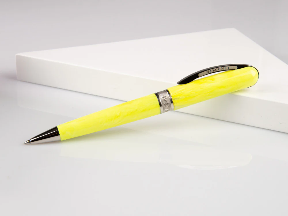 Visconti Breeze Lemon Ballpoint pen, Resin, Yellow, KP08-01-BP - Image 2