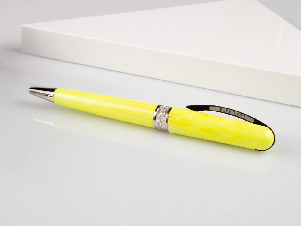 Visconti Breeze Lemon Ballpoint pen, Resin, Yellow, KP08-01-BP - Image 5