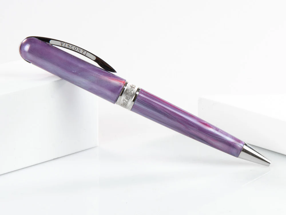 Visconti Breeze Plum Ballpoint pen, Resin, Purple, KP08-06-BP - Image 6