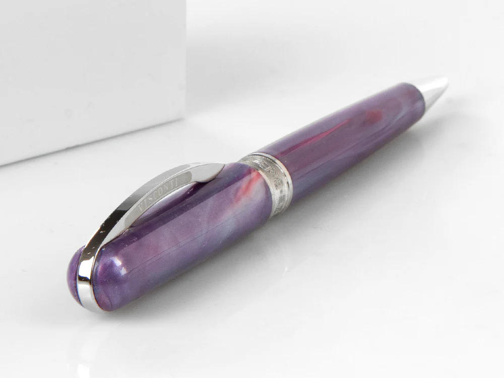 Visconti Breeze Plum Ballpoint pen, Resin, Purple, KP08-06-BP - Image 7
